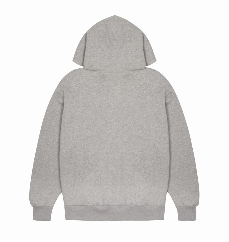 Grey Trapstar Wildcard Chenille Hoodie Men's Tracksuits | VQUKDL-721