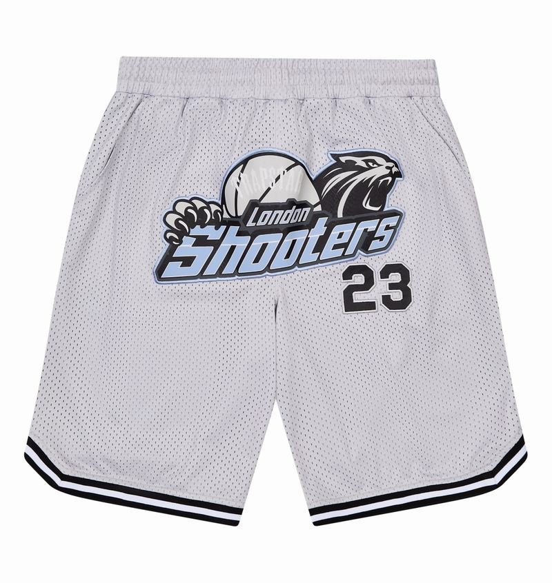 Grey / Blue Trapstar *PRE ORDER* Shooters SS23 Basketball Shorts Men\'s Sets | BSMOPW-943