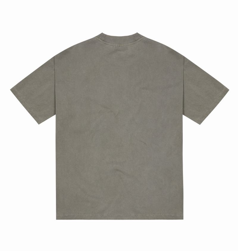 Khaki Trapstar Hyperdrive Rivet Pocket Tee Men's T Shirts | MDLHTY-260