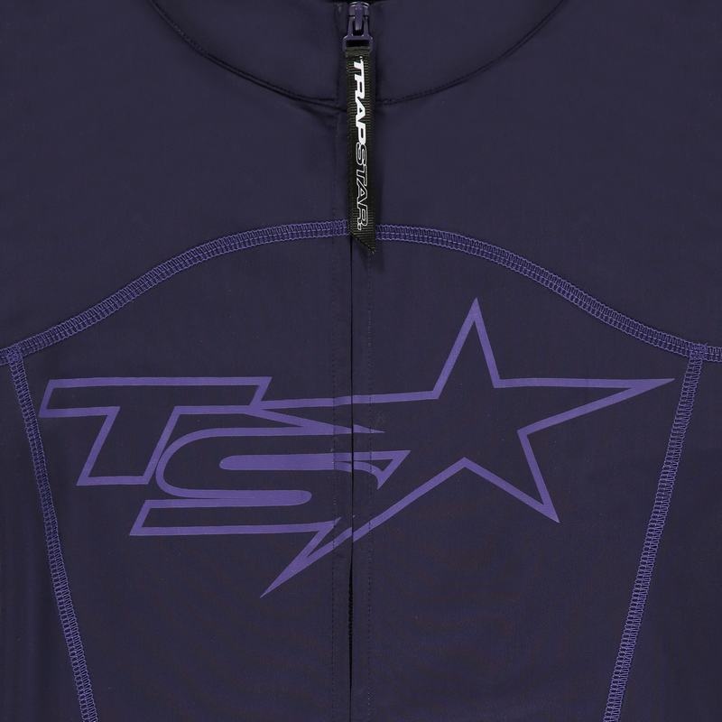 Purple Trapstar TS-Star Zip Women's Tops | YWUNAM-249