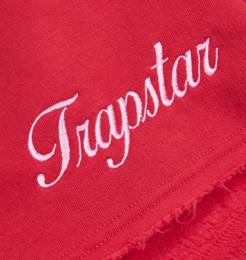 Red Trapstar TS-Star Shorts Women's Tracksuits | NUQBLO-102