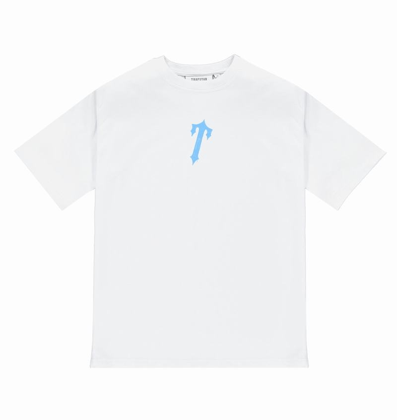 White Trapstar Writers Art of War Tee Men's T Shirts | LPSZNY-057