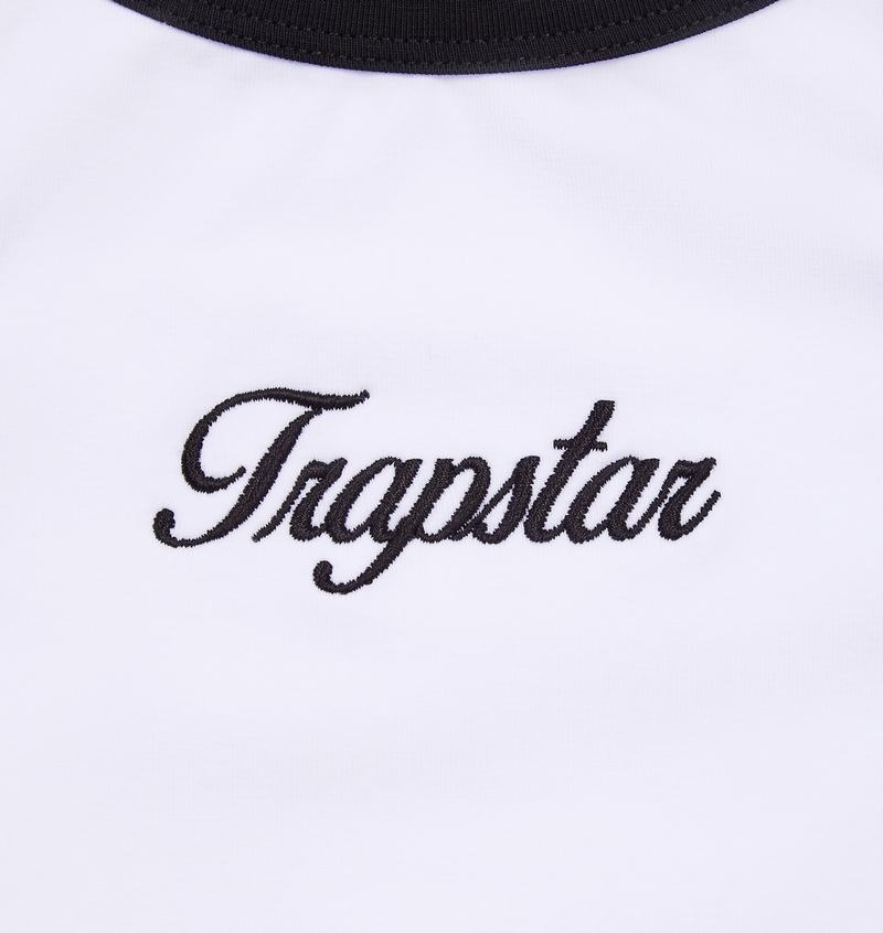 White / Black Trapstar Racer Vest Women's Tops | OVIBDA-201